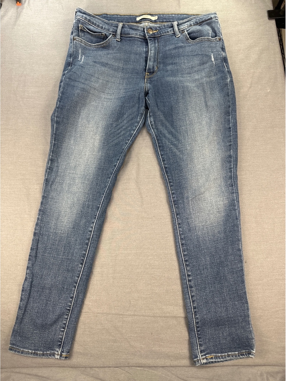 Levi's Men's Jeans 711 Skinny Size 32 Blue Denim Slim Fit